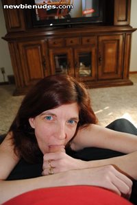 kristi loves to look up and see what she is doing to you. She loves to suck...