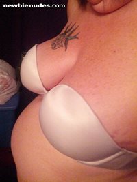 Side view of my new bra. This bra was hit on last pic. Thought I would show...
