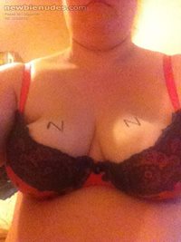 see - i am real!  so are my tits!