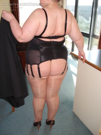 More of the earlier black lingerie shoot