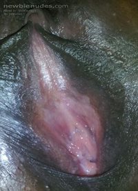 close up of wife's pussy