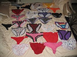 I had such a good time shopping for wifes new panties.