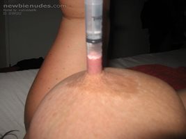 requested sum nipple pumping pics, do u like or want more?