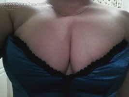 Like my new corset???  Your cock would look amazing between my tits!!!!!