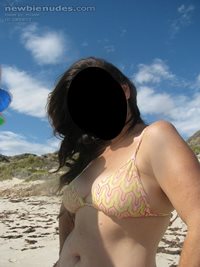 My wife's hot boobs