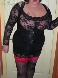 my lovely lottaCharlotte ready to go to the swingers club