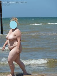 Me on the nude beach.