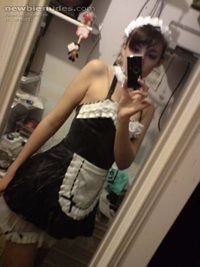 Me dressed as a maid. Nude to follow!