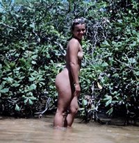 skinnydipping in a river - I love to fuck outdoors