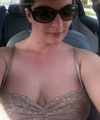 Being a slutty wife driving home from work. Mwah, Slut Wife Emily