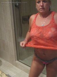 AMI shown off her swollen tits