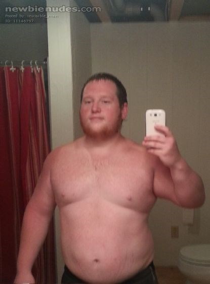 Please be gentle. Just after a workout. I'm not to fond of my body right now. Working on losing fat.