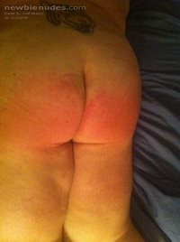 I have been a bad girl and deserved a good spank