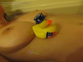 Patriot Duckie... I know it is early but happy 4th of July...