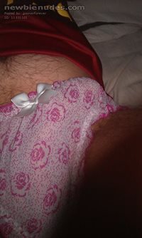 Feeling really horny in my girls panties