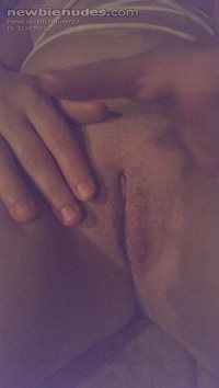 Wife's tight little Puerto Rican clam. Who wants to see it spread open and ...
