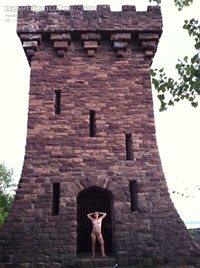 Just me modeling at the tower
