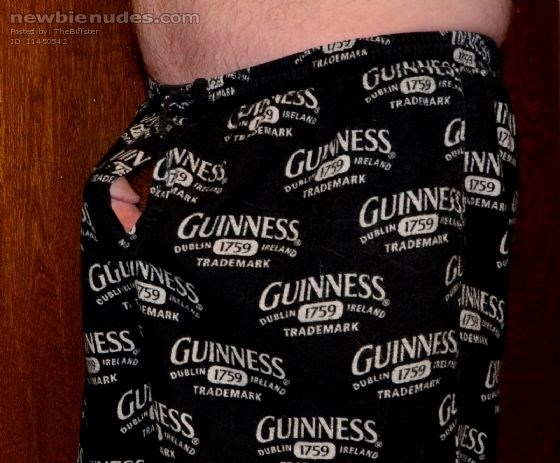 Getting up with some Guinness