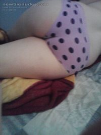 My new polka dot panties