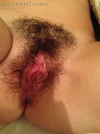 Hairy Pussy! most people my age like to shave not me! guys seem to love it!...