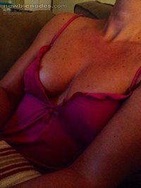Mrs Nortys boobs just before bed time