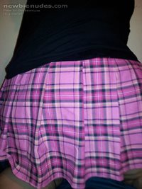 My ass in a skirt
