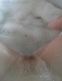 In the bath.. :O