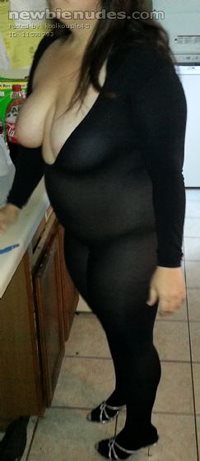 gettin ready to be fucked hard in my bodystocking.