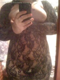 Do you like my new lace body stocking?