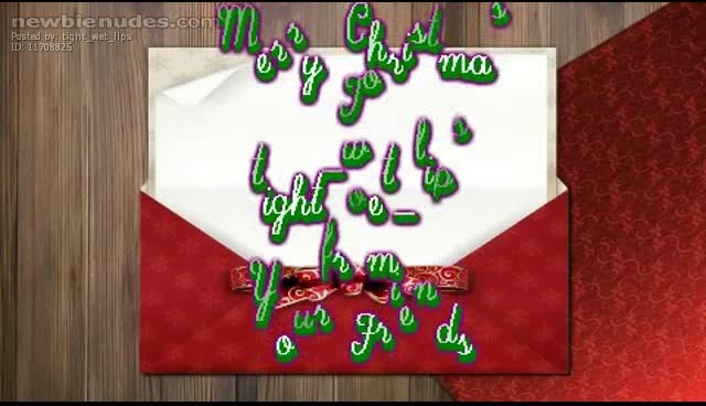 I received a special video giift from some amazing NNers.  It's so touching...