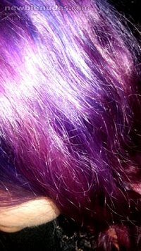 RESULT!! :D Purple and blue
