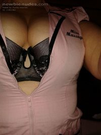 This BBW loves dressing up for me but wont let me do full nude pics :) let ...