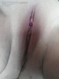 Freshly shaved pussy anyone want a lick...