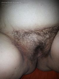 Big Preggo Belly and Hairy Pussy!
