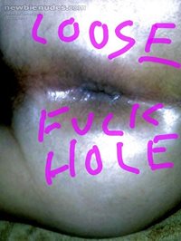Loose fuck hole