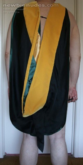 I'm supposed to wear a gown under this?