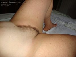 Sweet and hot hairy mount of Maggy