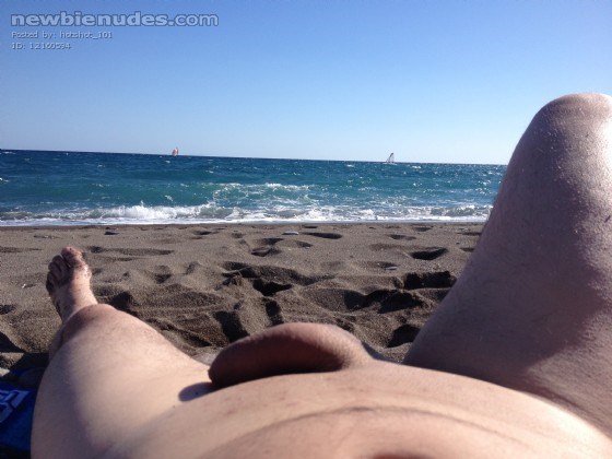 first time on nude beach