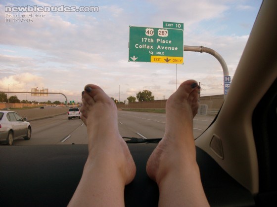 Resting, On The Road Back From The Airport ....