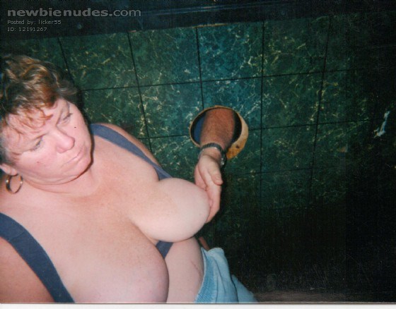 Glory Hole tit feeling.