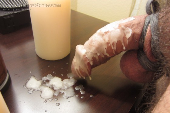 Is that really all wax? Maybe some cum mixed in there?