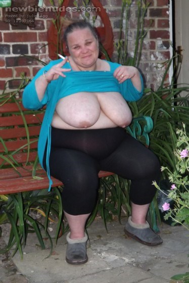 just a quick flash in the garden x