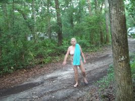 Vickie in the woods nude resort in Ga.
