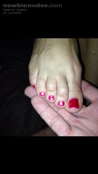 Hope you like my toes !!!!