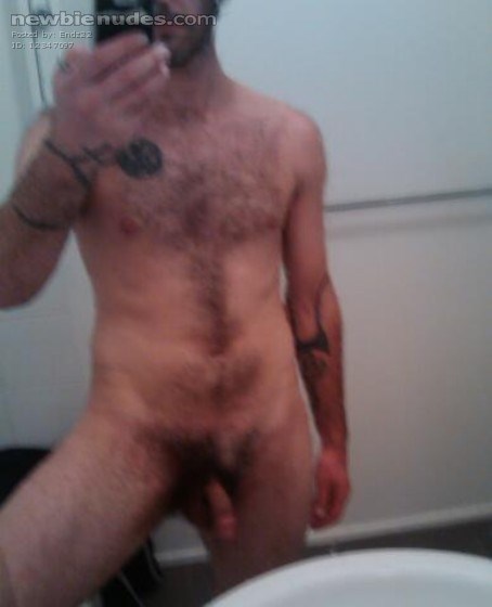 Getting Out Of The Shower.