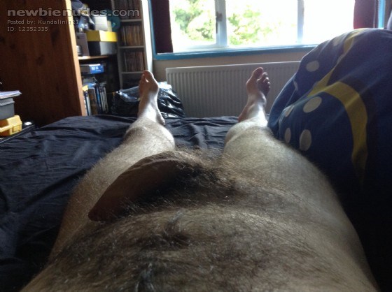 Lazing in bed on a Sunday afternoon