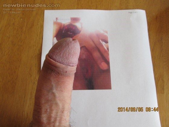 Jerking off over Sucky/Fucky's pussy. :) NN