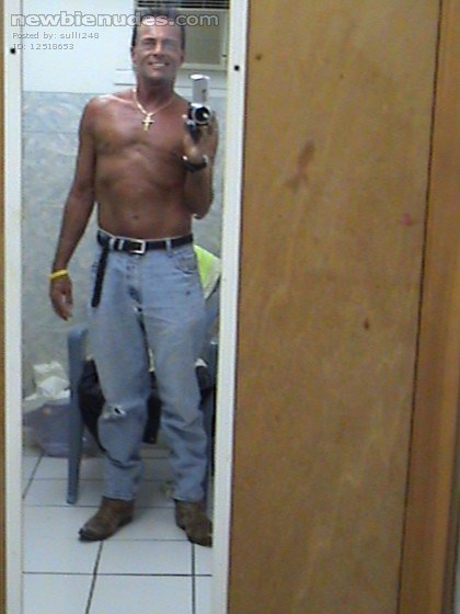 Myself just relaxing after working out.