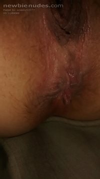 I so want a tongue and cock in my ass