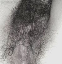 B&W - please leave a comment if you like her hairy cunt